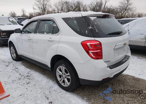 2016 Chevrolet Equinox Ls from USA, damaged, VIN 2GNALBEK3G1150112